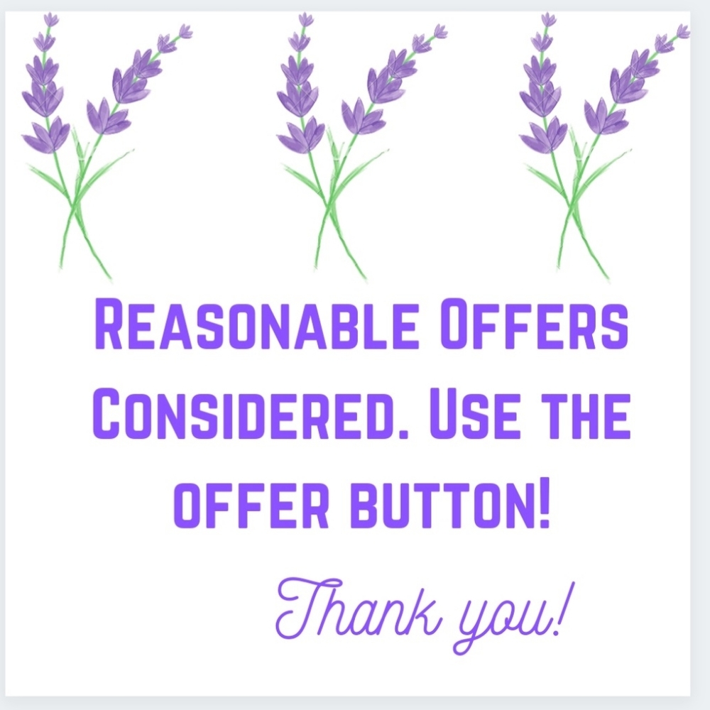 Like an item? Not sure about the price?Use that Offer button!